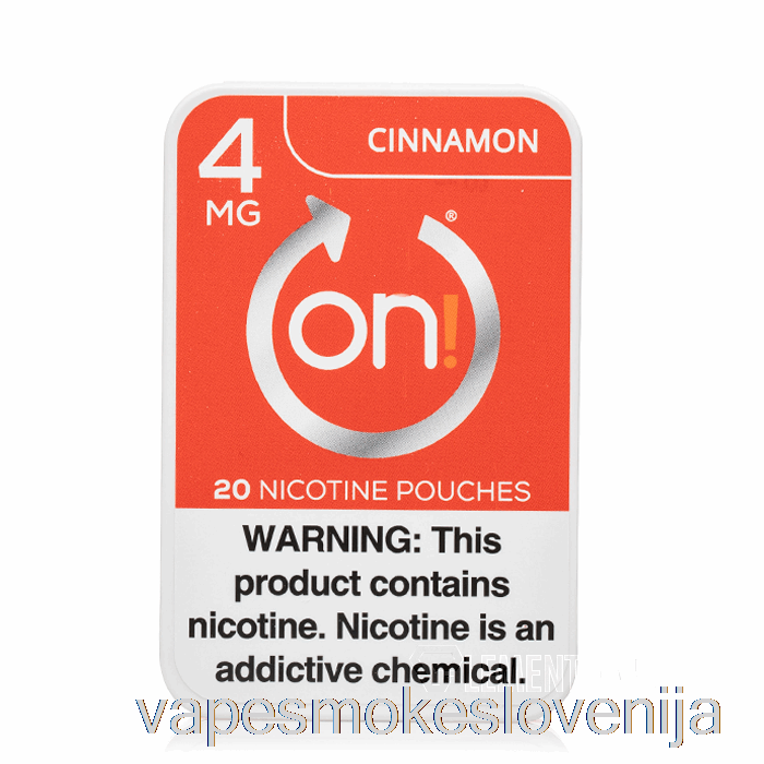 Vape Slovenija Naprej! Nikotinske Vrečke - Cimet 4mg